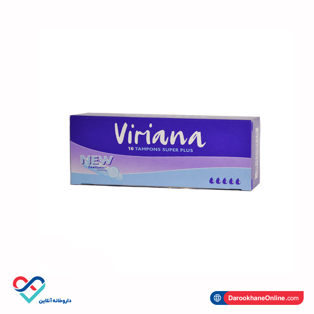 viriana 5 تامپون ویریانا مدل Super plus بسته 16 عددی - Image 1